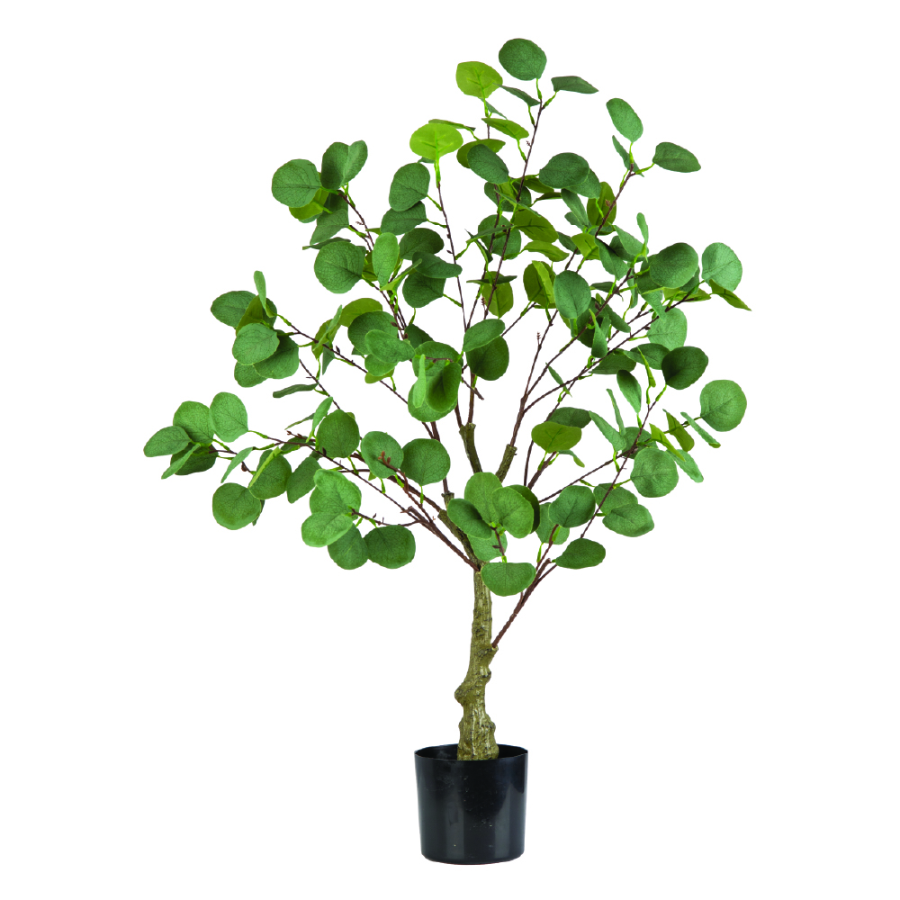 ARTIFICIAL 33" EUCALYPTUS TREE INDOOR & OUTDOOR