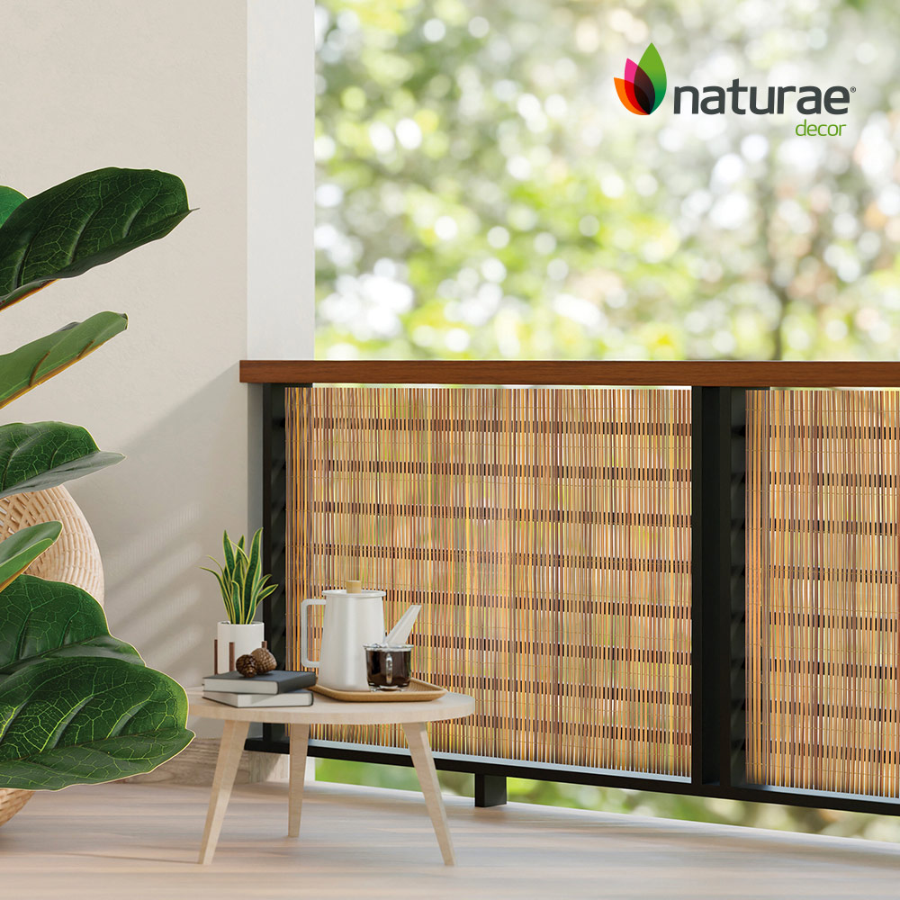 PVC Privacy Screen Bamboo 40 x 96-in - Image 4