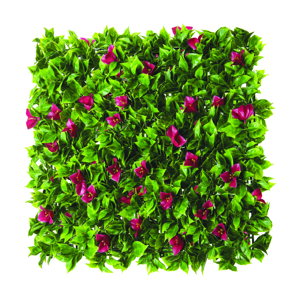 FUSHIA BOUGAINVILLIER 20"x20" FOLIAGE PANEL 12PK